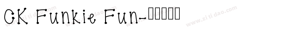 CK Funkie Fun字体转换
